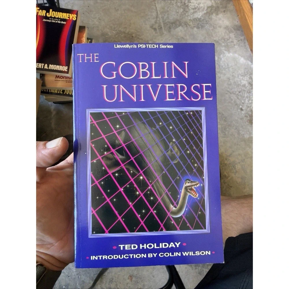 Goblin Universe Ted Holiday 1986 First Ed Llewellyn Colin Wilson Cryptid Occult